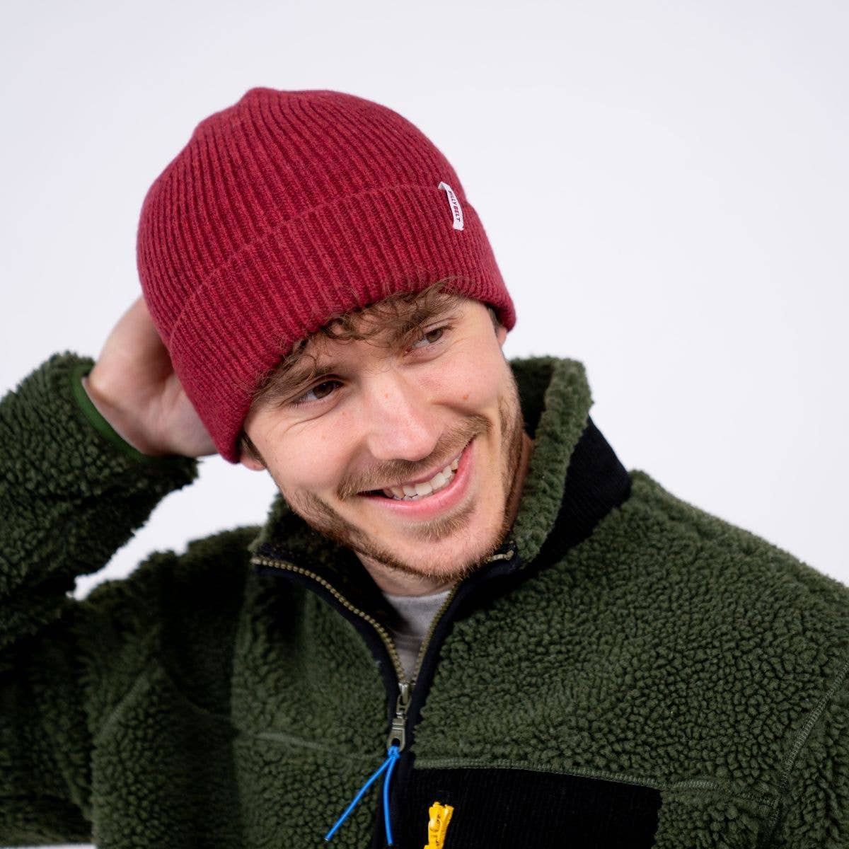 Billybelt Mütze aus Terrakotta Lammwolle