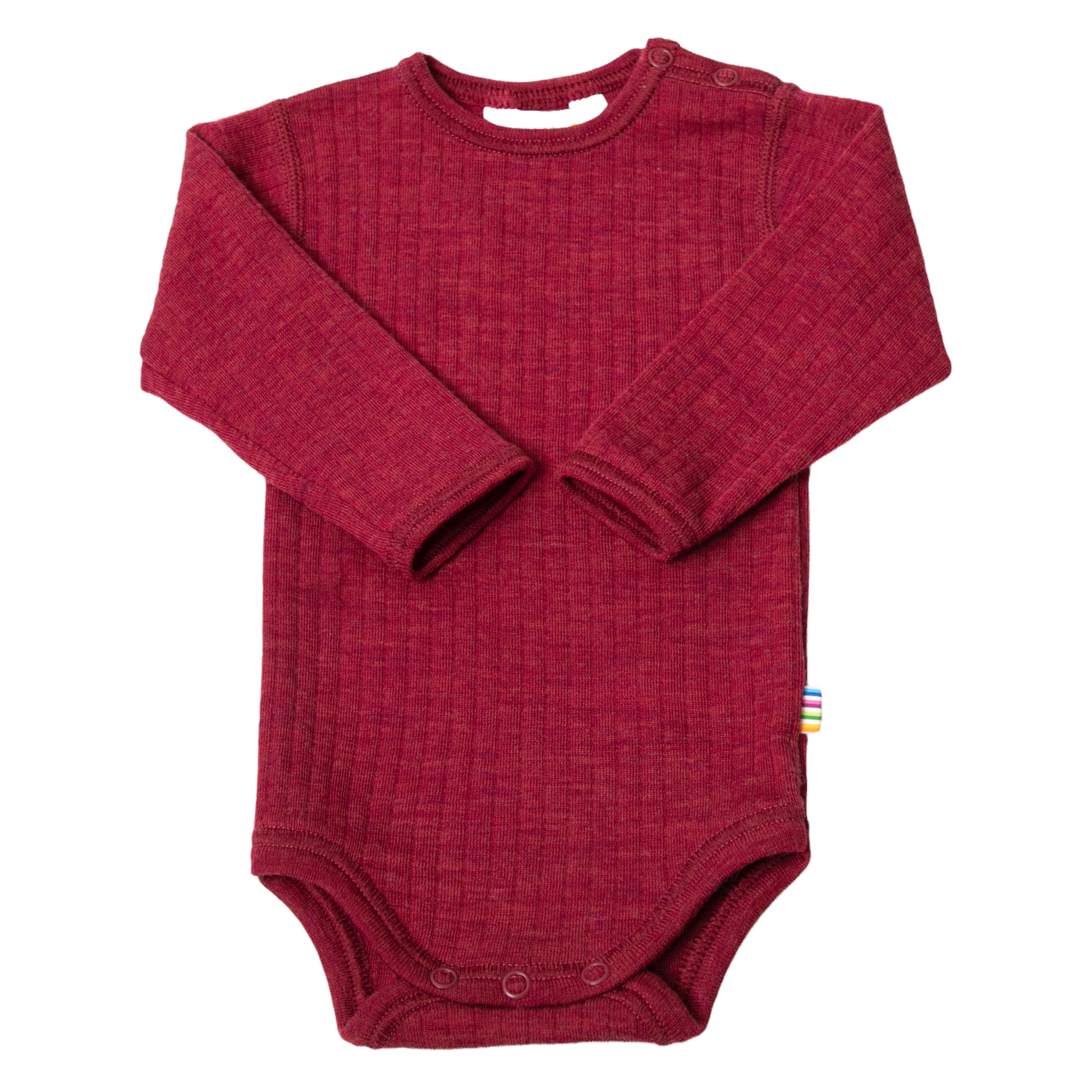 Langarm Body Joha Merinowolle 'fuchsia'