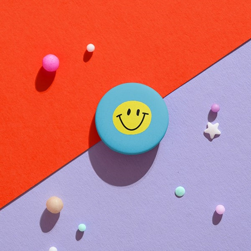 Ava&Yves Button 'Smile, mint'