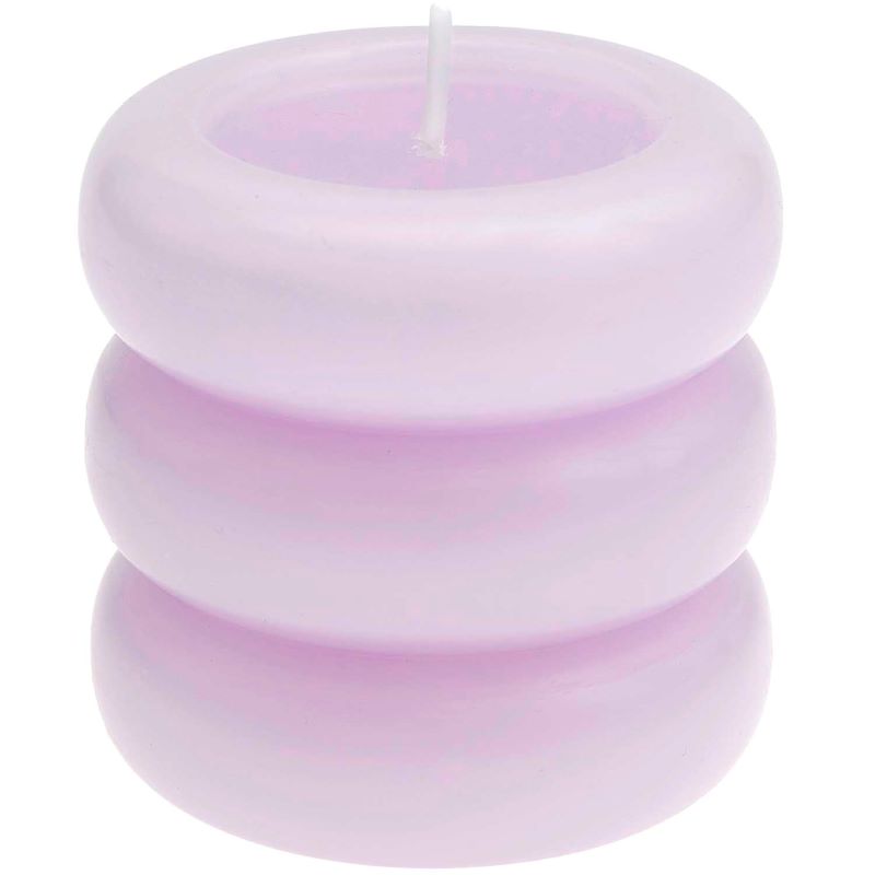 Rico Design Stumpenkerze 'Ring' (Verschiedene Farben)