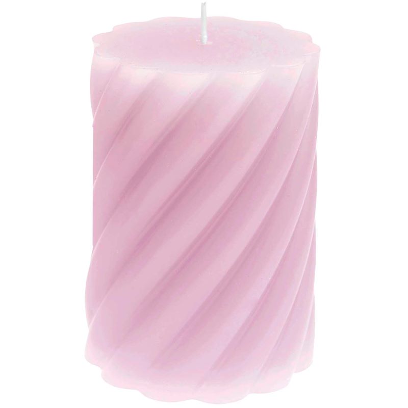 Rico Design Stumpenkerze 'Spirale' (Verschiedene Farben)