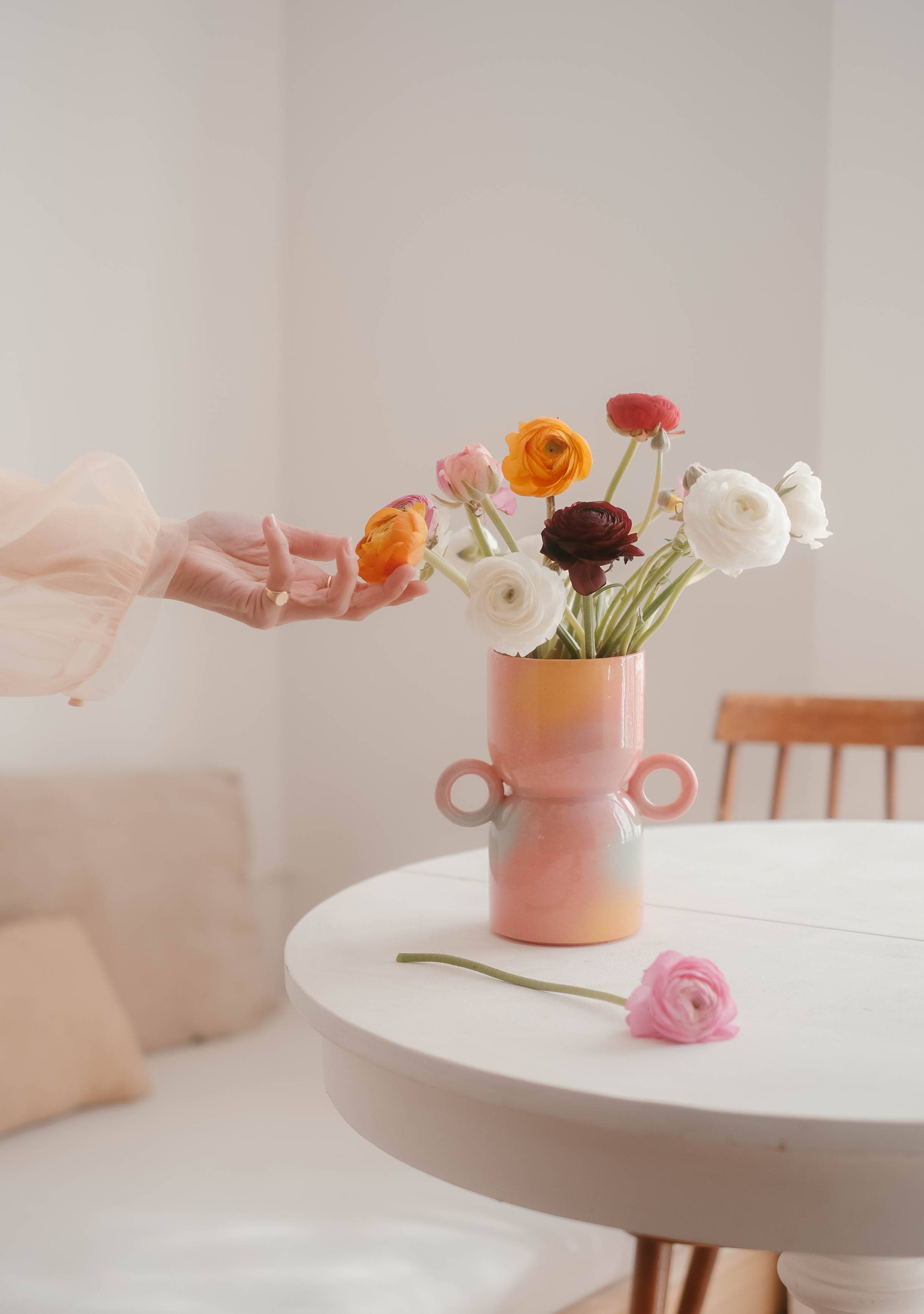 EUPHORIA Blumenvase von Temple Ceramic