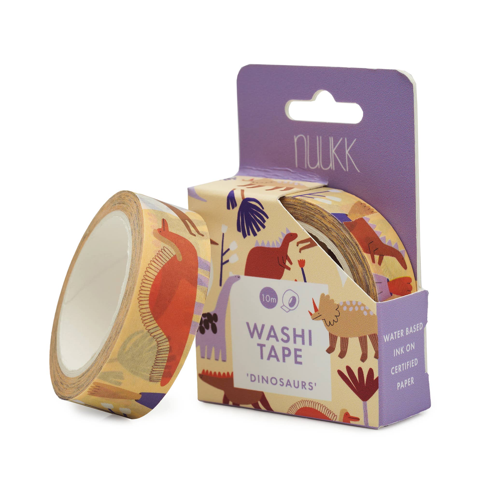 Nuukk Washi Tape "Dinosaurier"