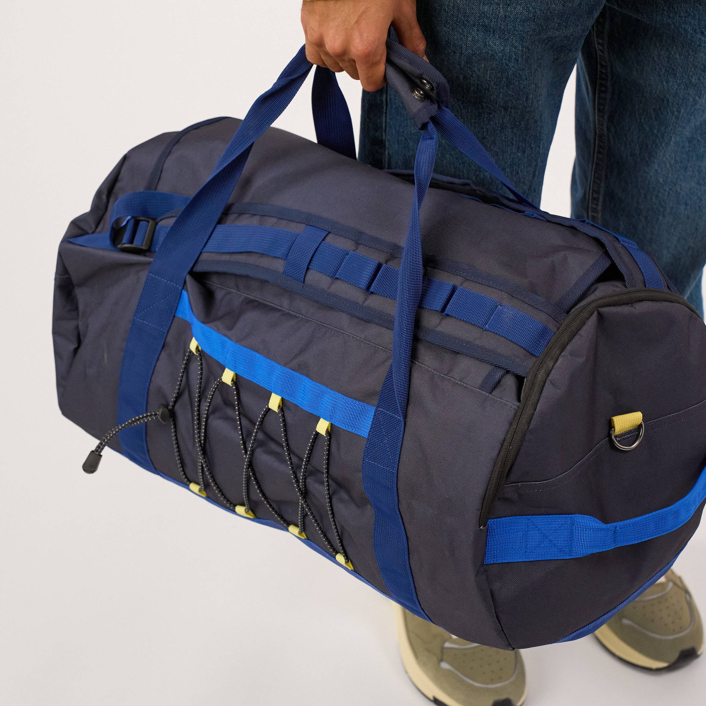 BILLYBELT - Reisetasche Camper 50L - Marineblau & Blau