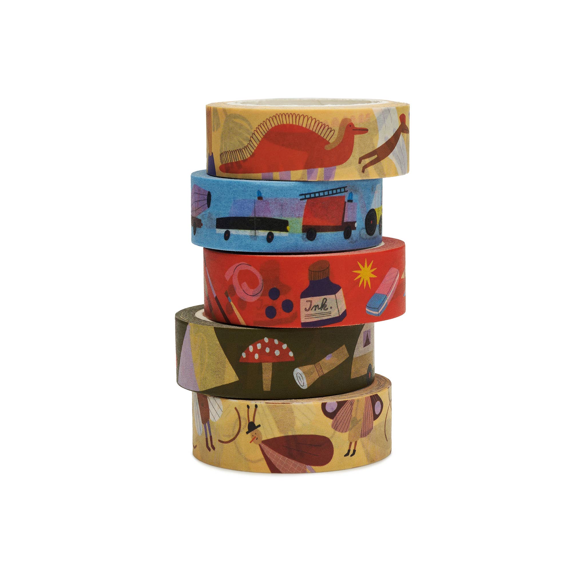 Nuukk Washi Tape "Dinosaurier"