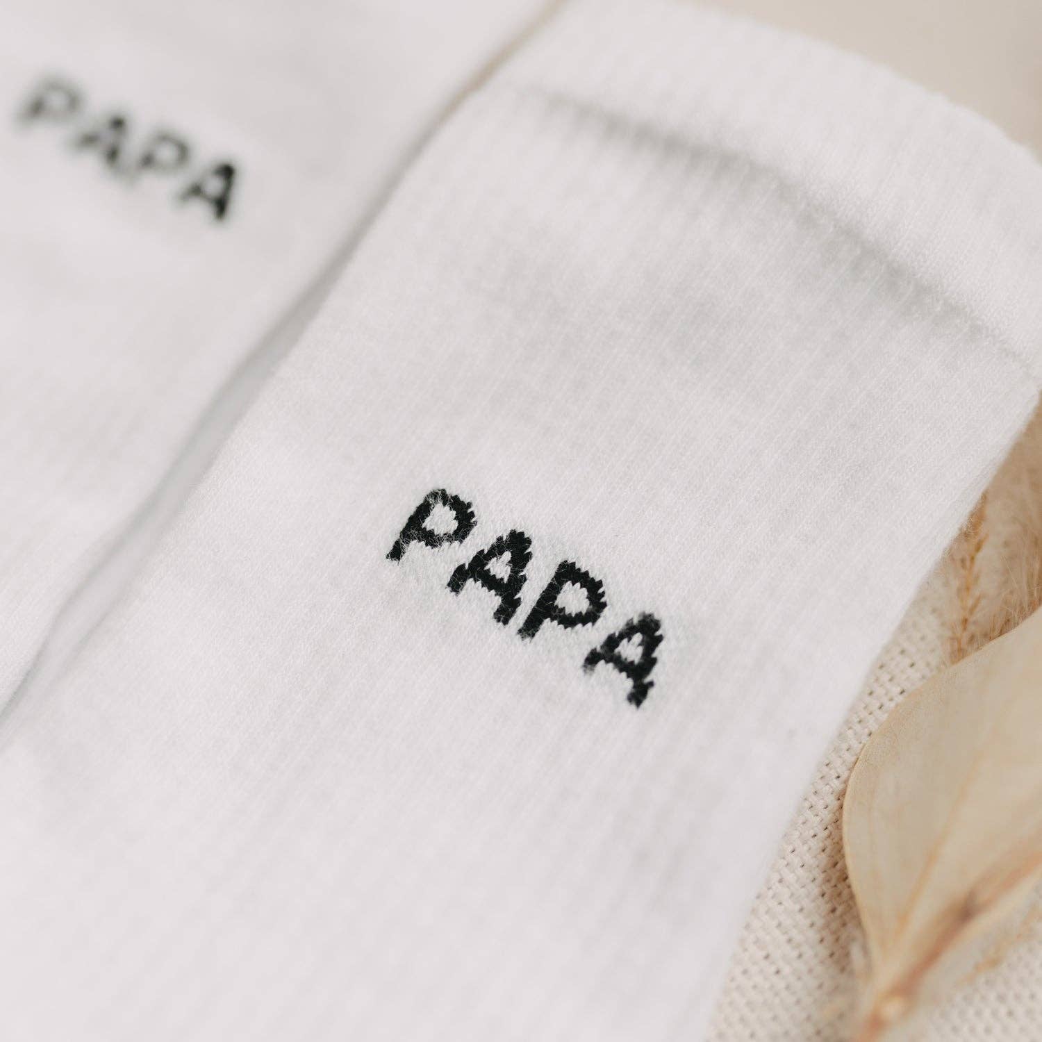 Socken 'Papa' Eulenschnitt