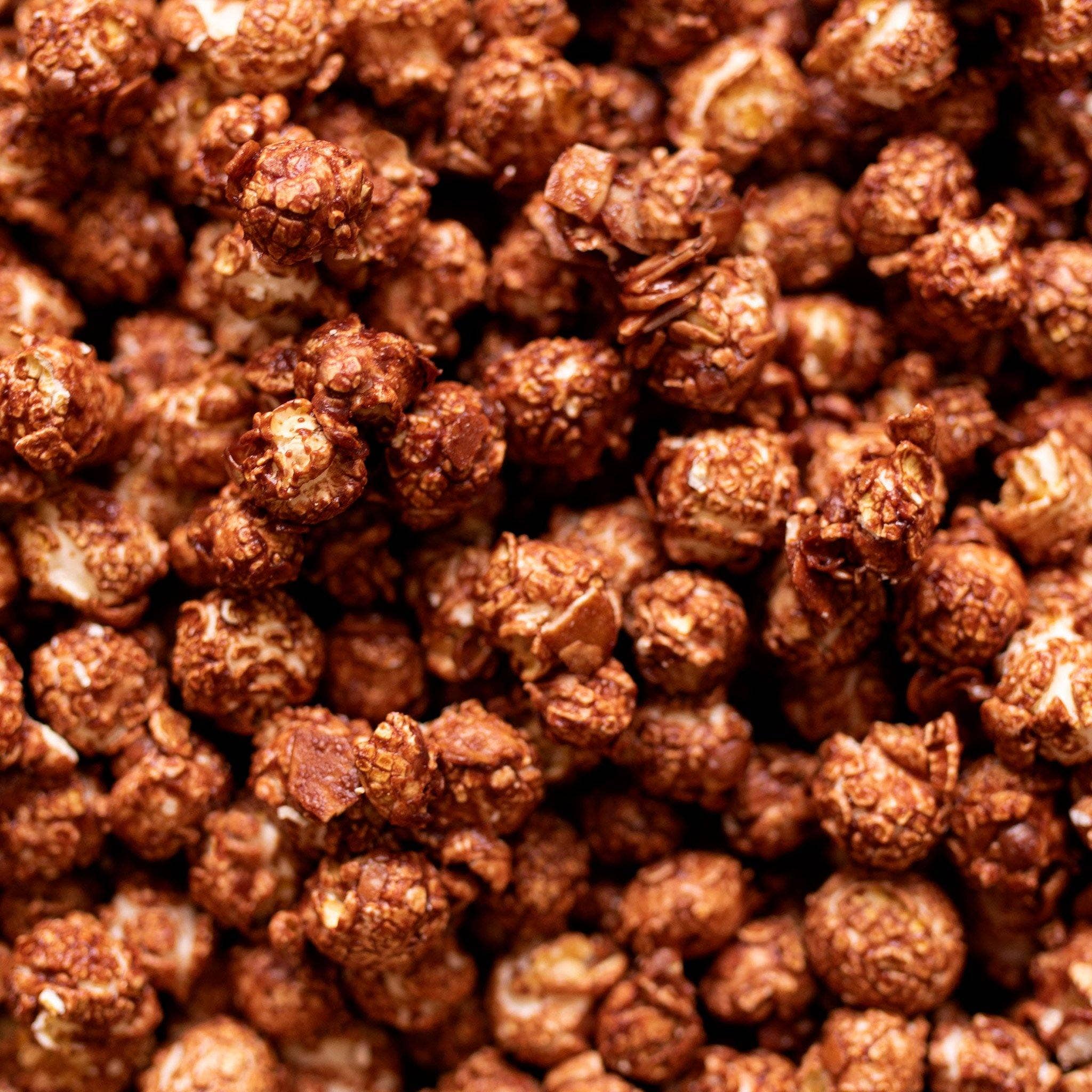 KNALLE Popcorn Dunkle Schokolade Geröstete Mandel Popcorn - Vegan