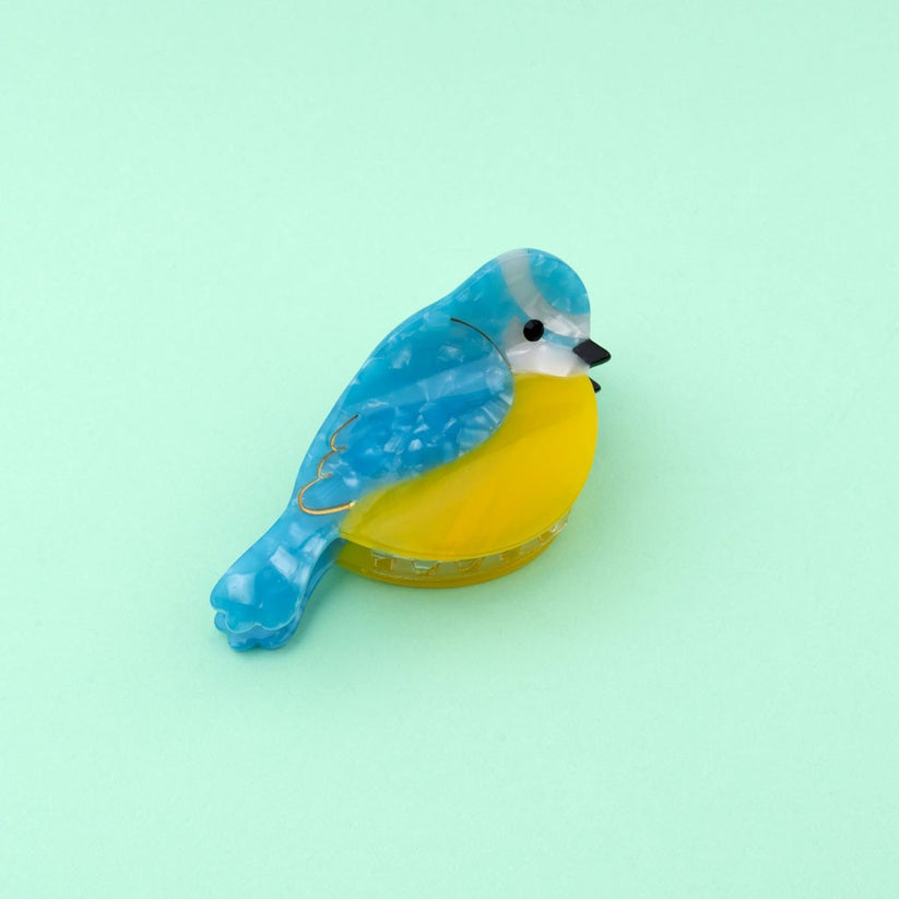Coucou Suzette Haarklammer 'Blue Tit Bird'