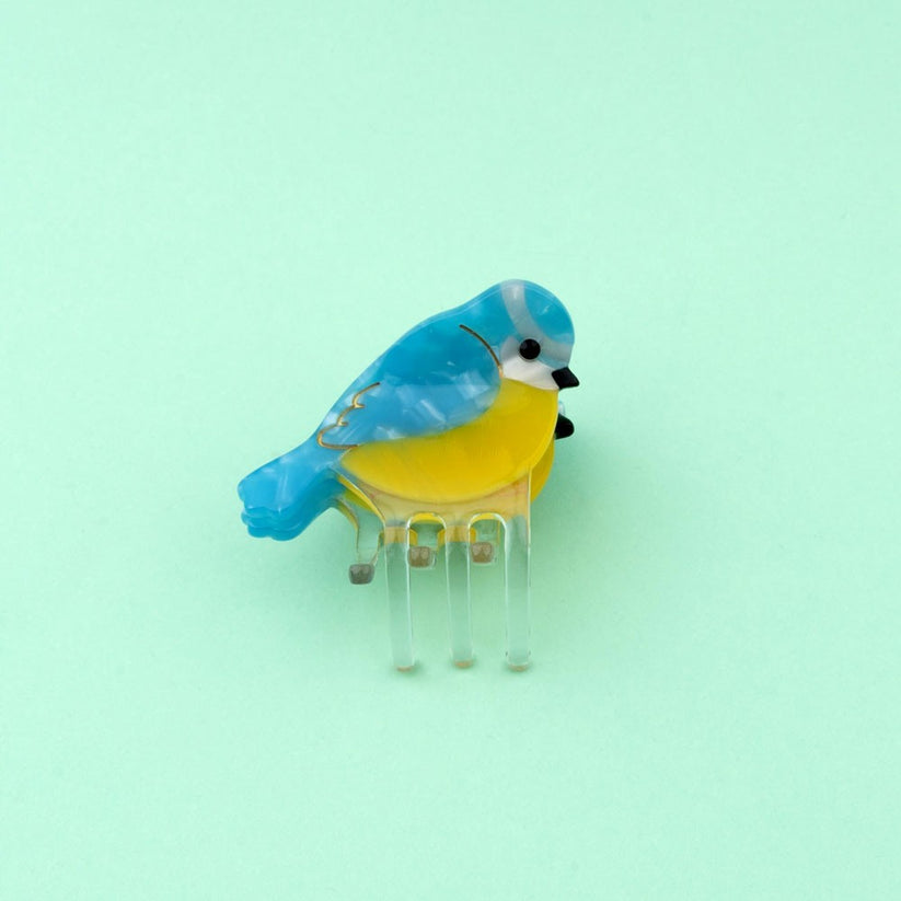 Coucou Suzette Haarklammer 'Blue Tit mini'