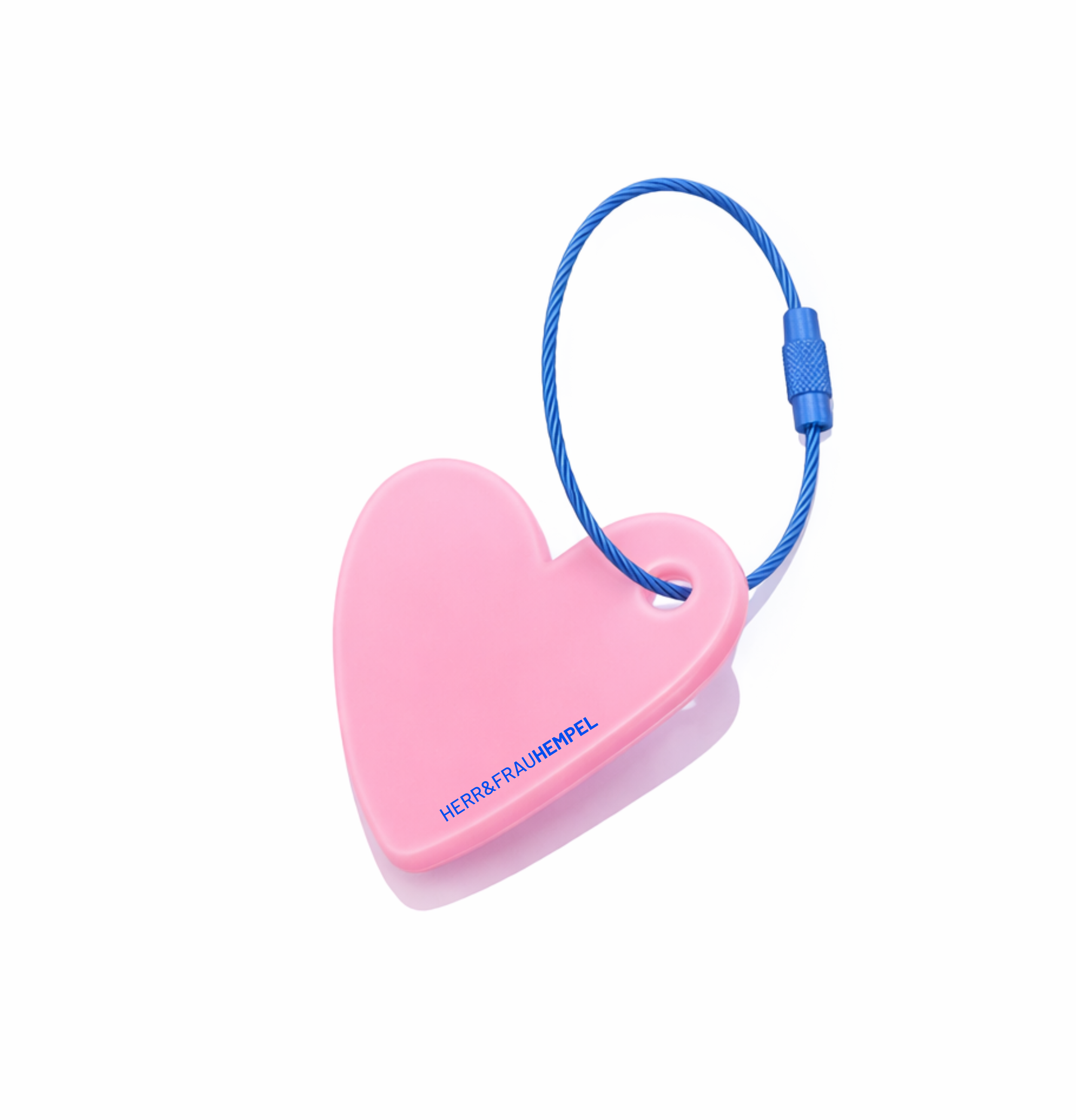 Schlüsselanhänger Herz HerrundFrauHempel