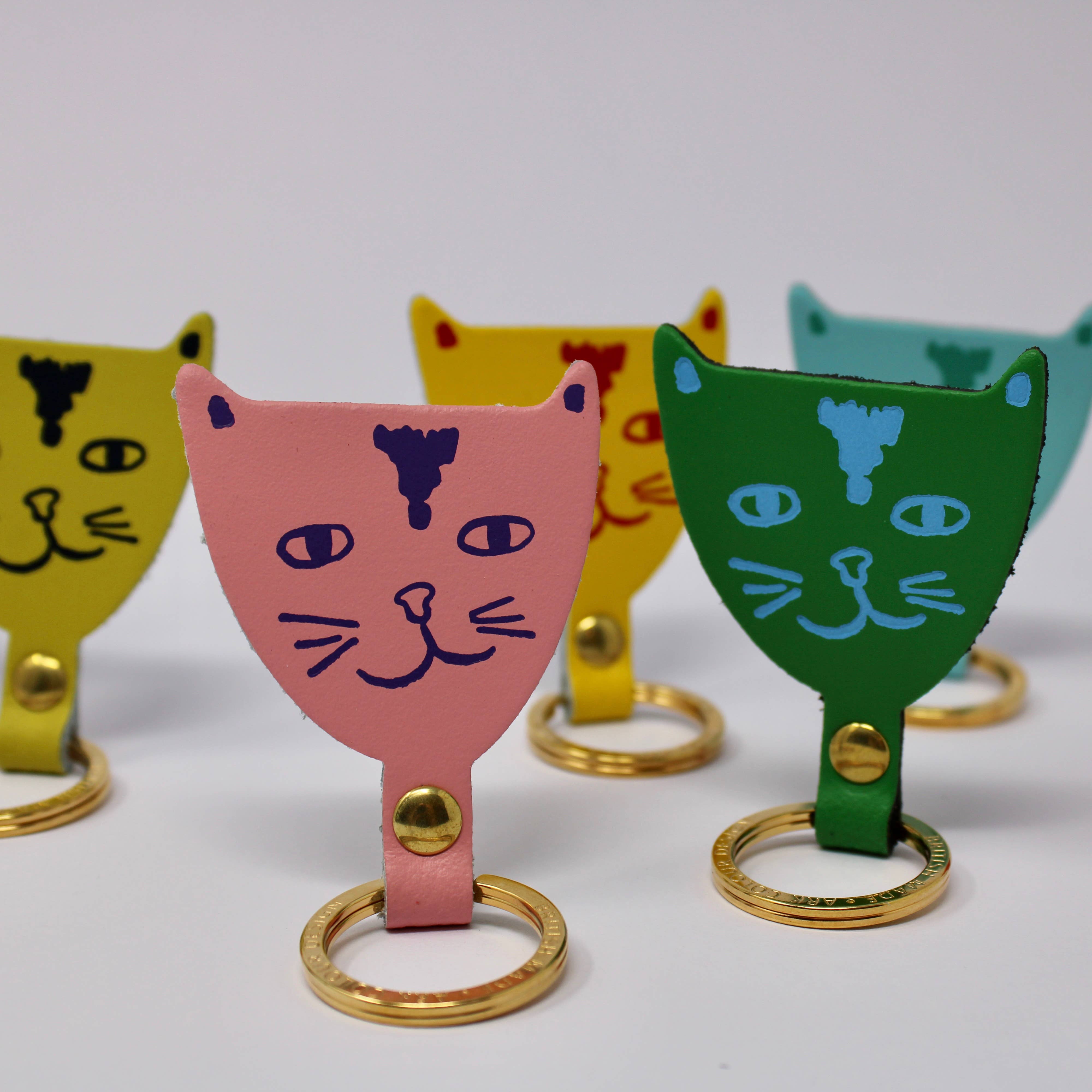 Katzen Schlüsselanhänger Ark Colour Design