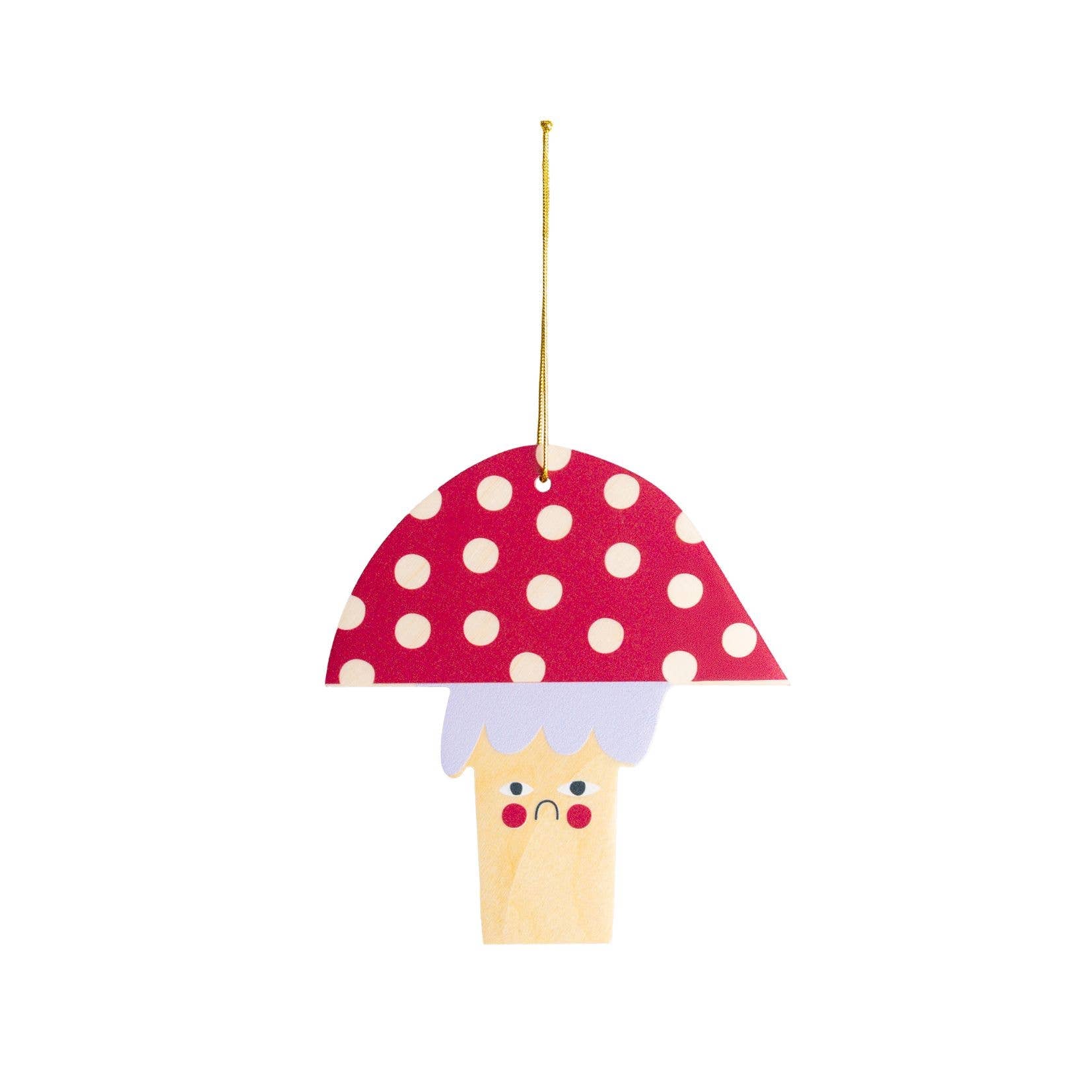 Pilz-Weihnachtsbaum-Hängedekoration