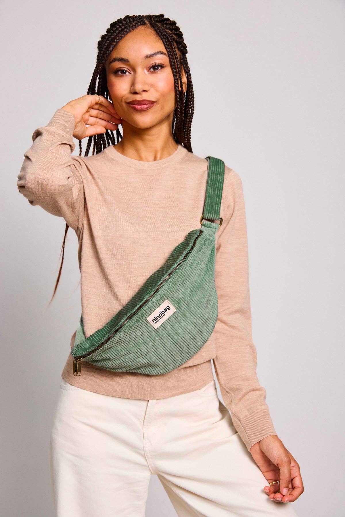 Sasha Velours Bauchtasche -unterschiedliche Farben-