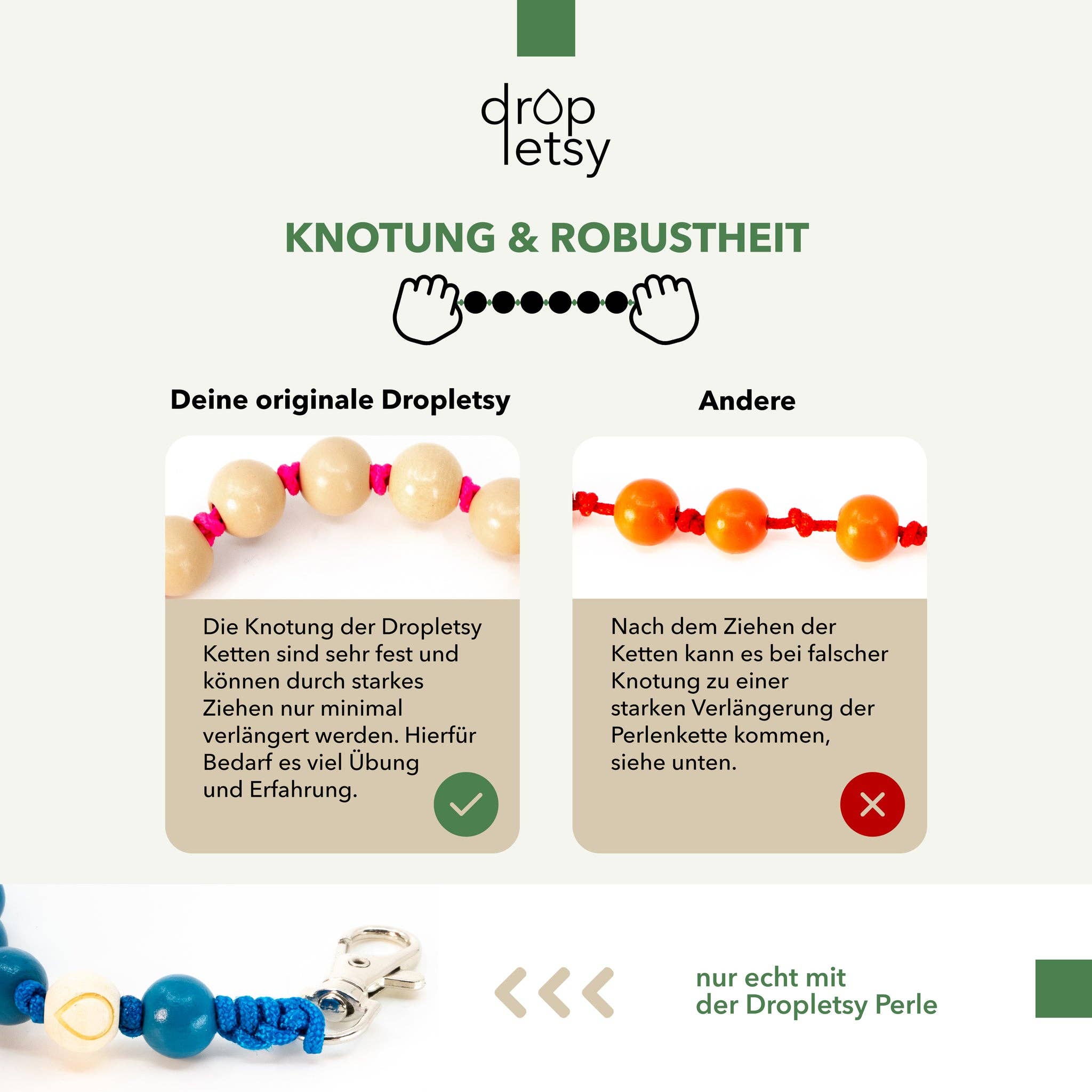 Handykette Pink Sea Urchin Dropletsy