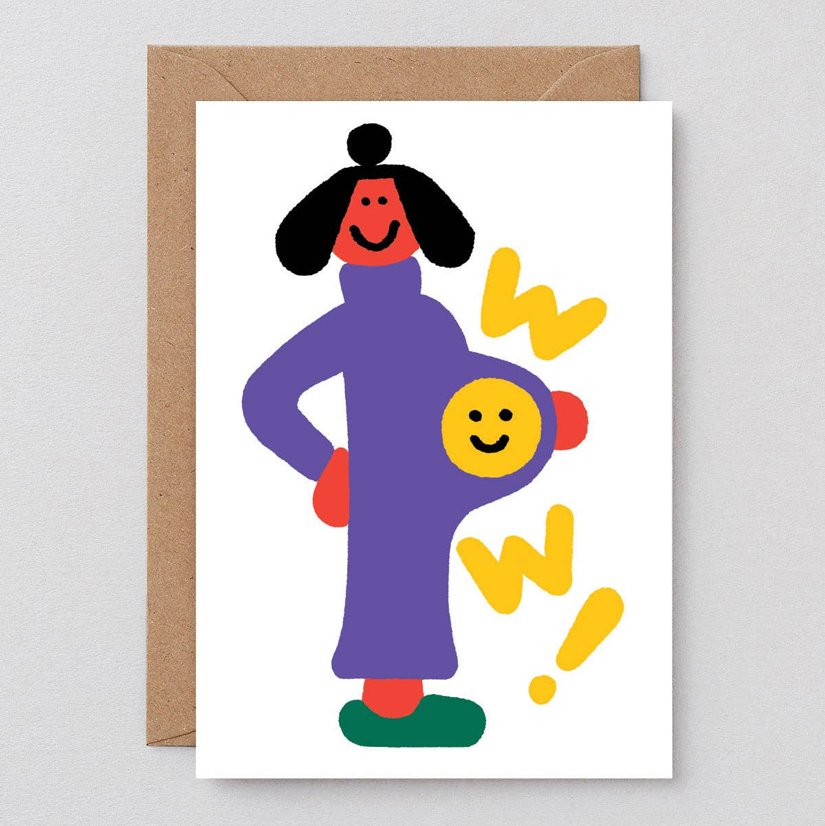 WRAP „Beeindruckend!“ Glückwunschkarte