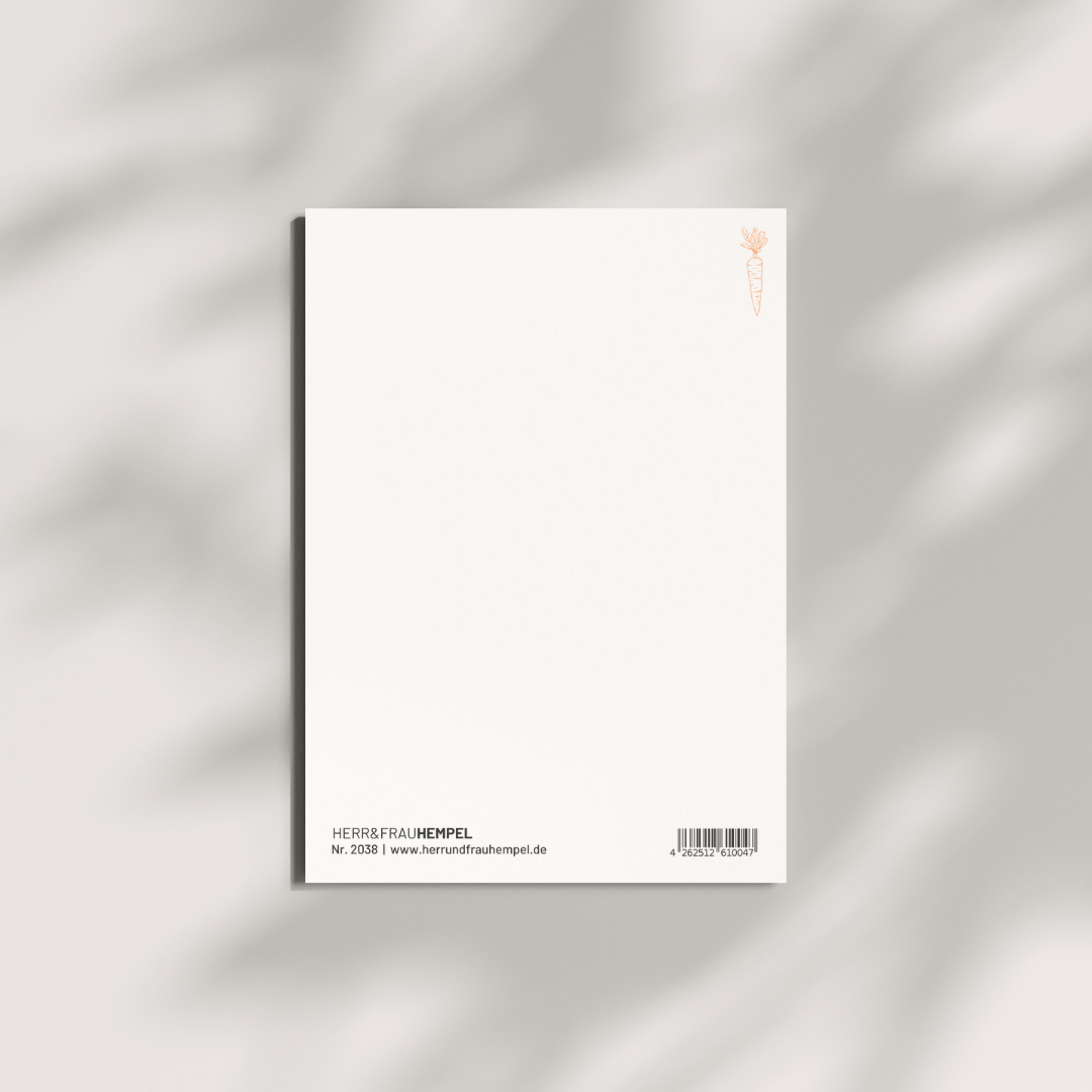 Postkarte - FROHE OSTERN  HerrundFrauHempel
