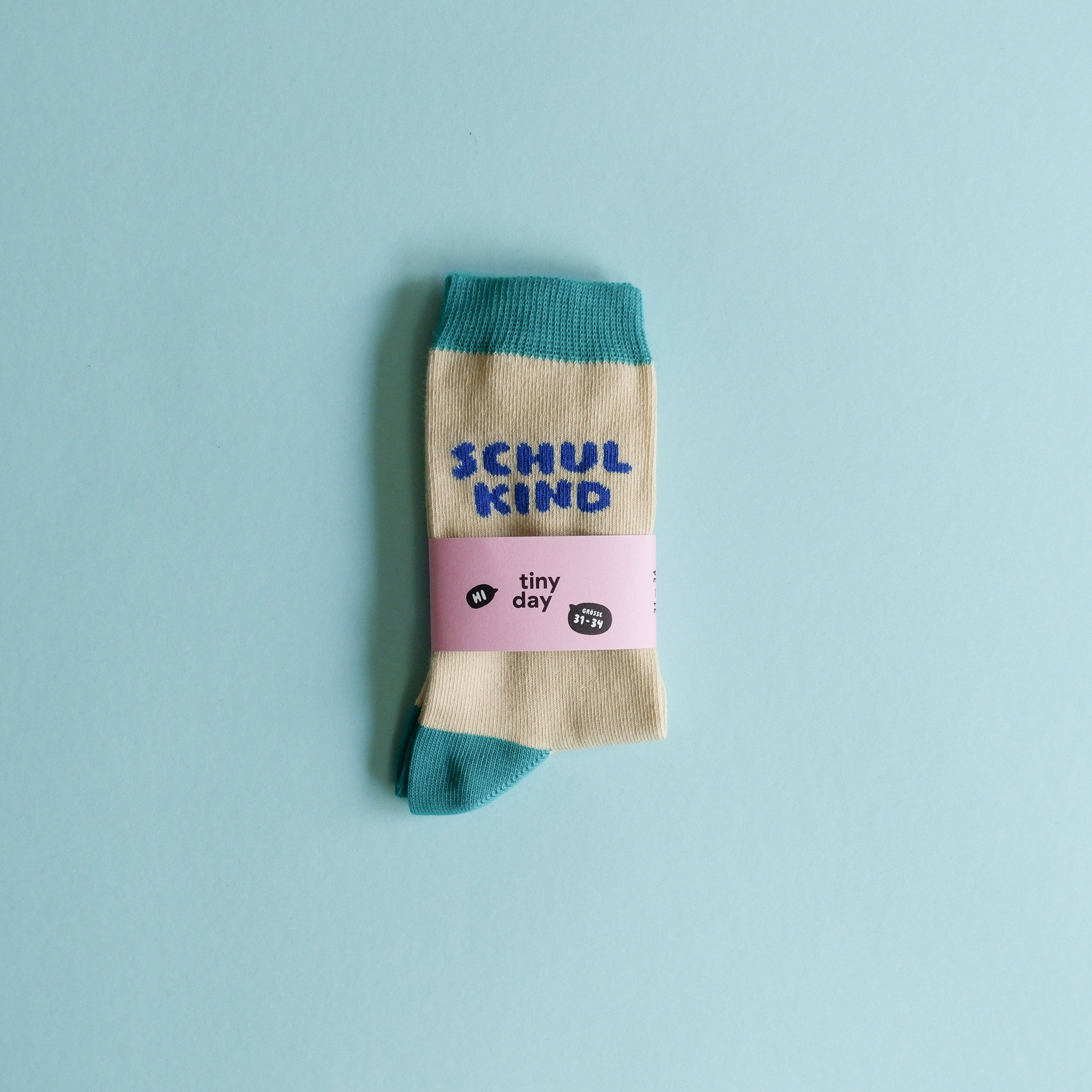 Tinyday Schulkind Socken | blau