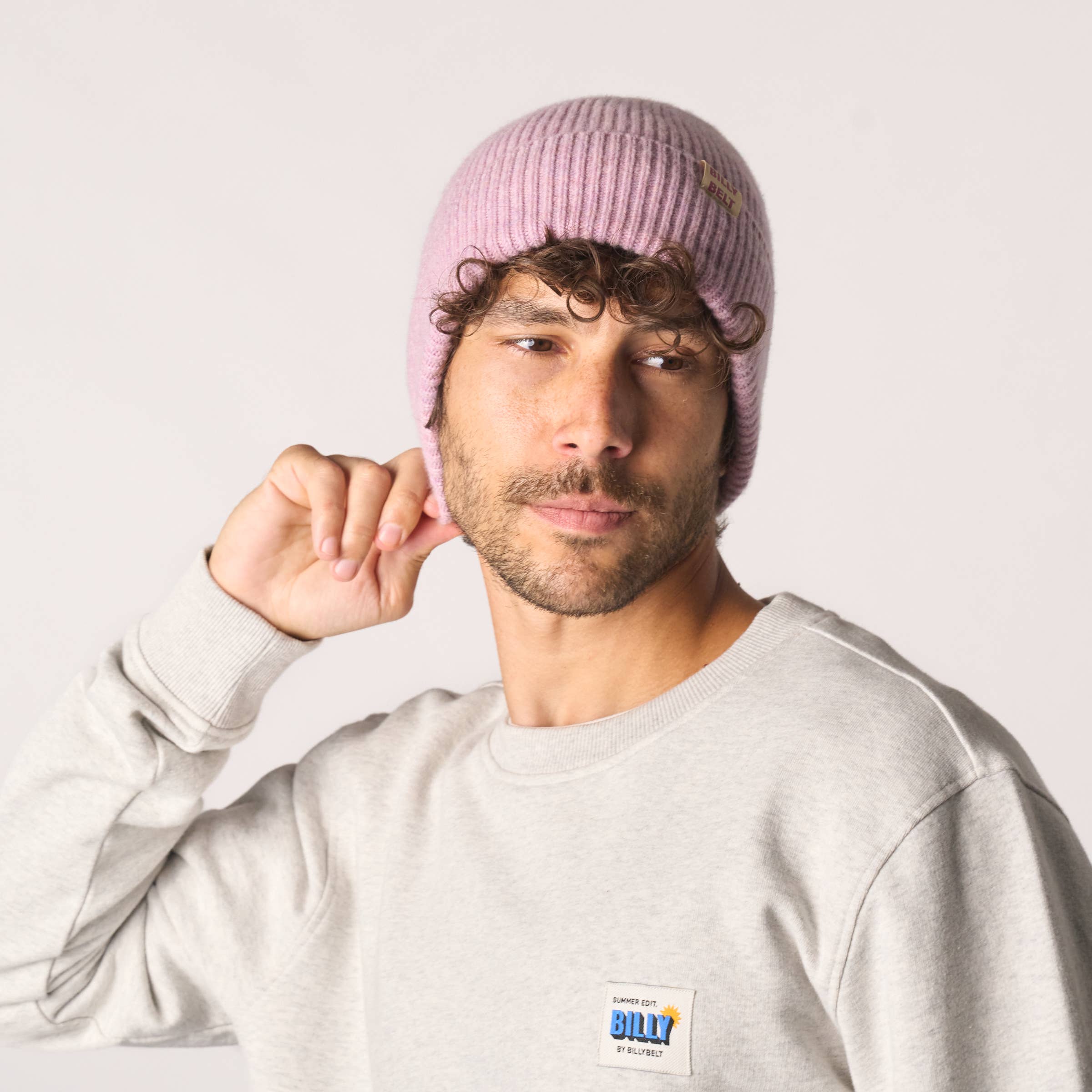 Billybelt Wollmütze - Violett