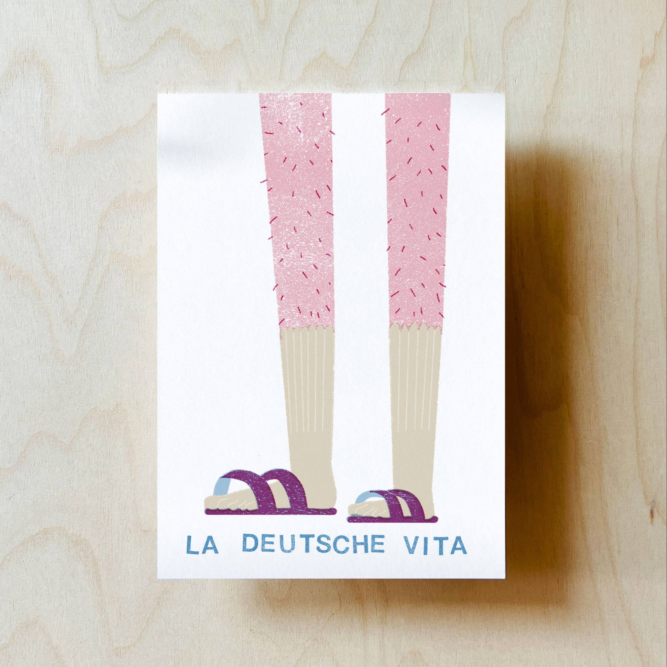 La Deutsche Vita Postkarte DIN A6