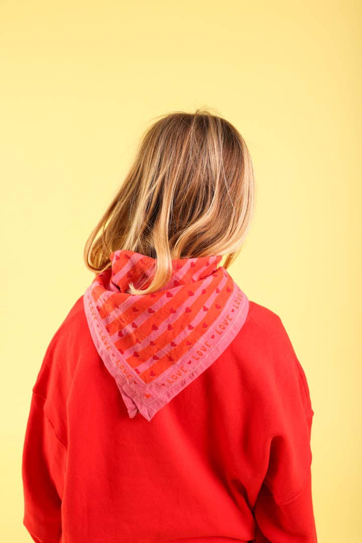 Maison Augustin Baby- und Kinderschal Love Pop