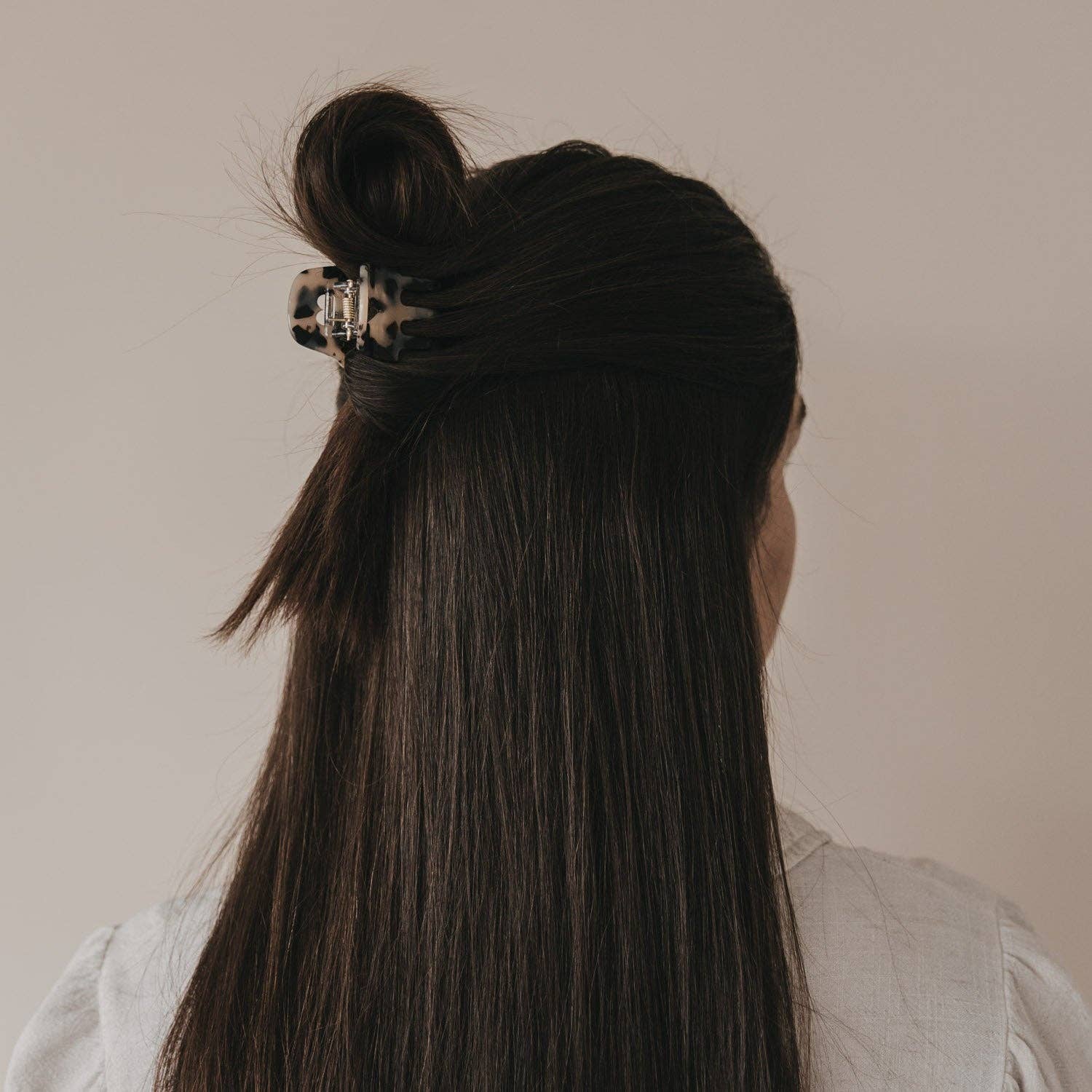 Haarspange klein Herz Leo