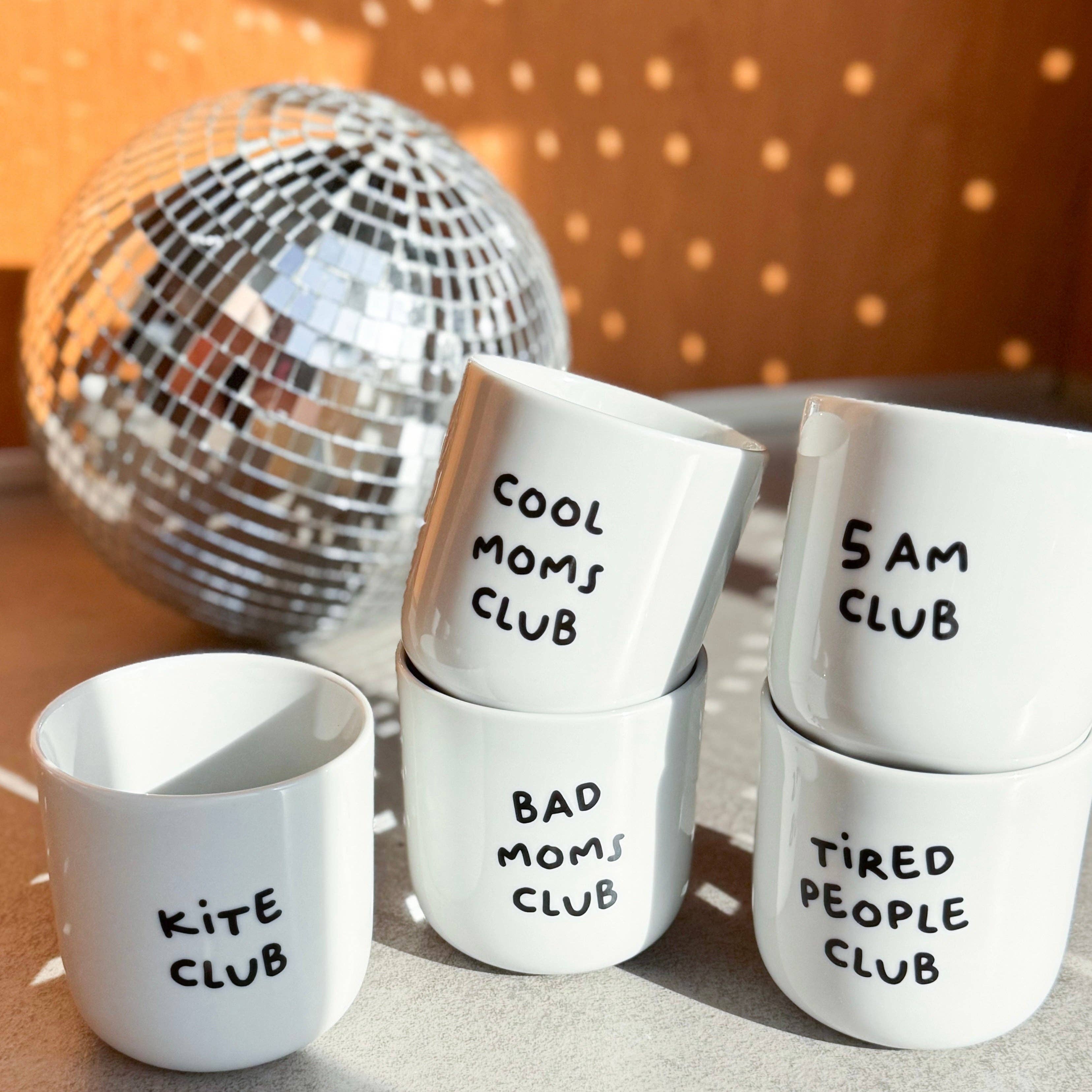 Frau Hansen - Becher Tired People Club (VE 6 Stück)