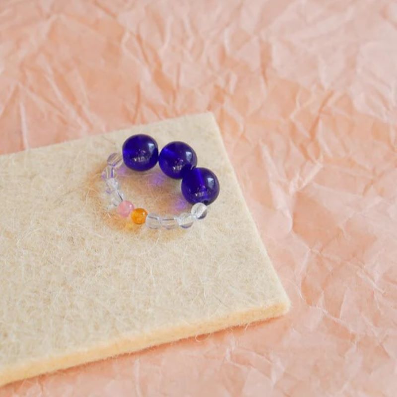SanSan Ring 'TRIO - night blue'