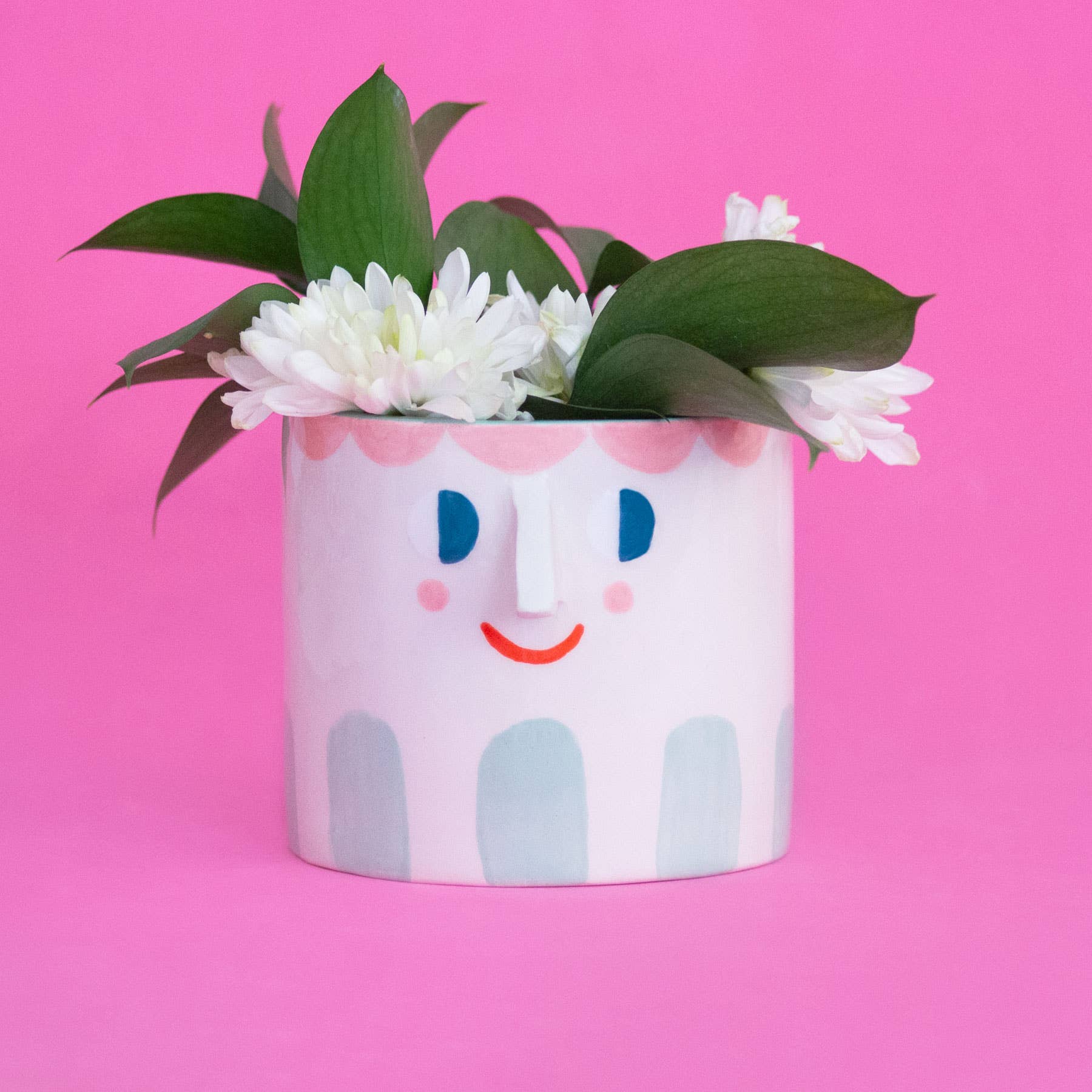 Friendly Face//Keramiktopf