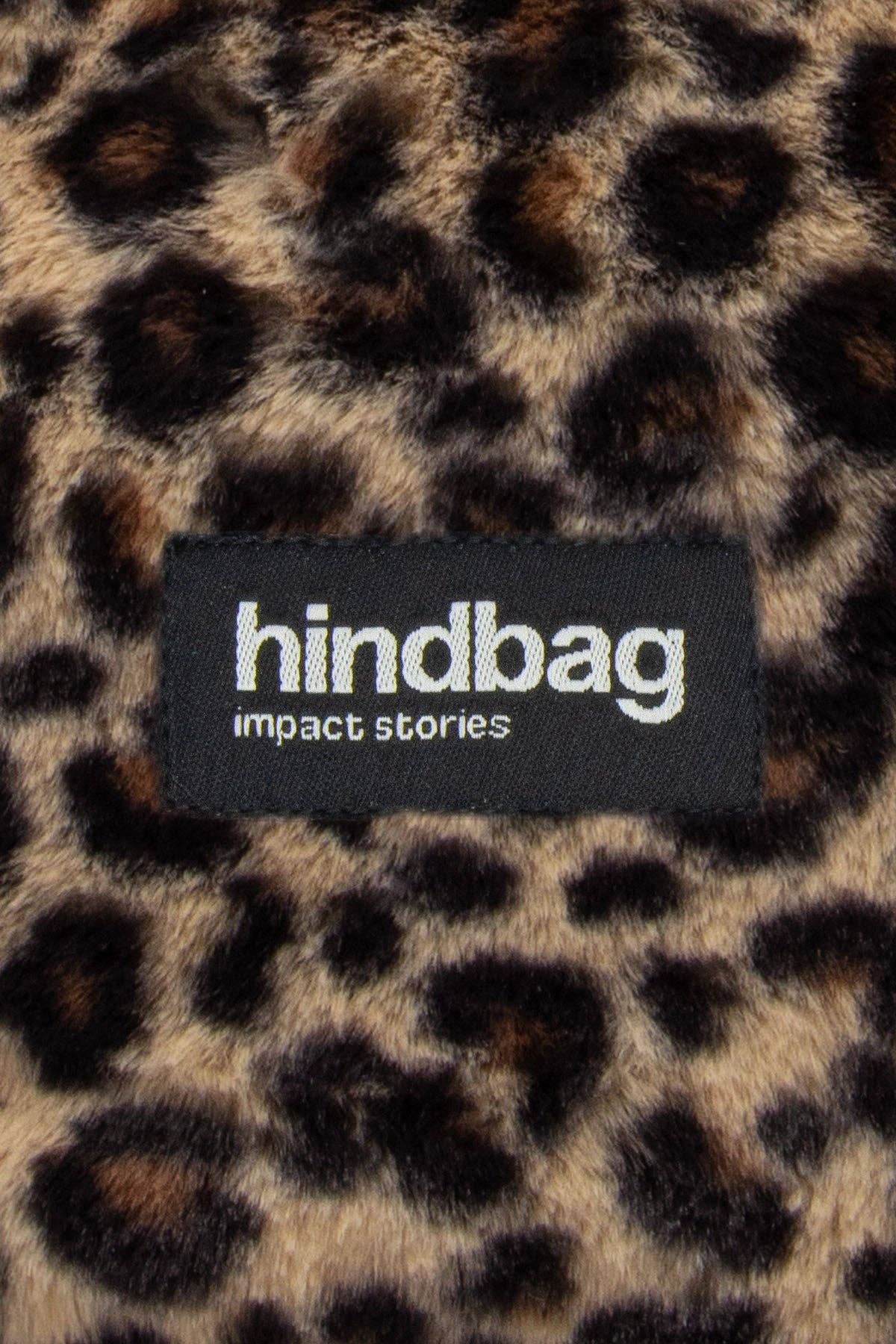 Hindbag Sasha Gürteltasche aus Kunstfell mit Leopardenmuster