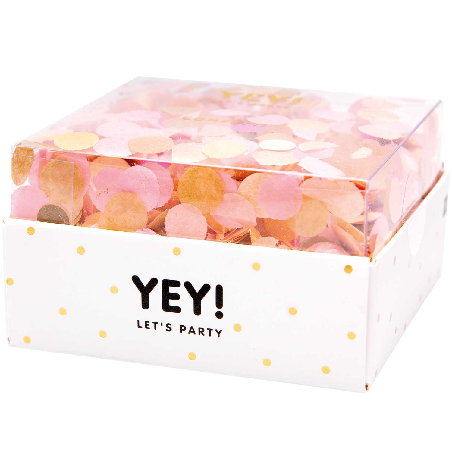 YEY! Let's Party Konfetti 'rosa'