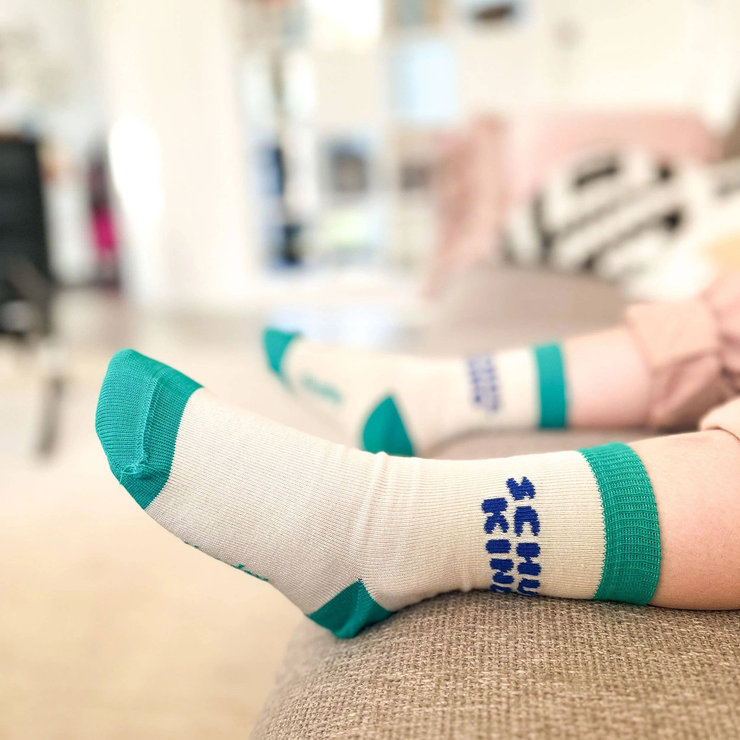 Schulkind-Socken | blau von tinyday