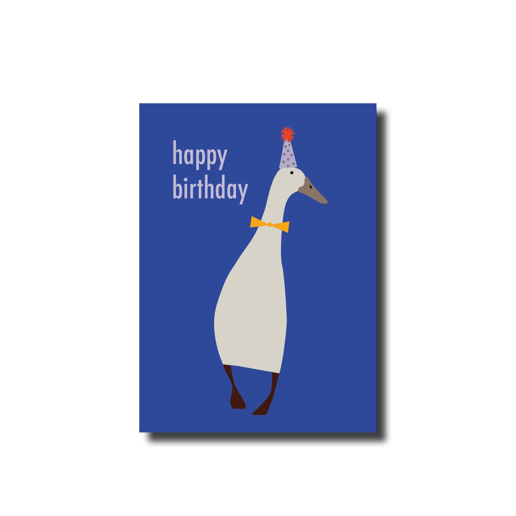 Postkarte Ente Geburtstag