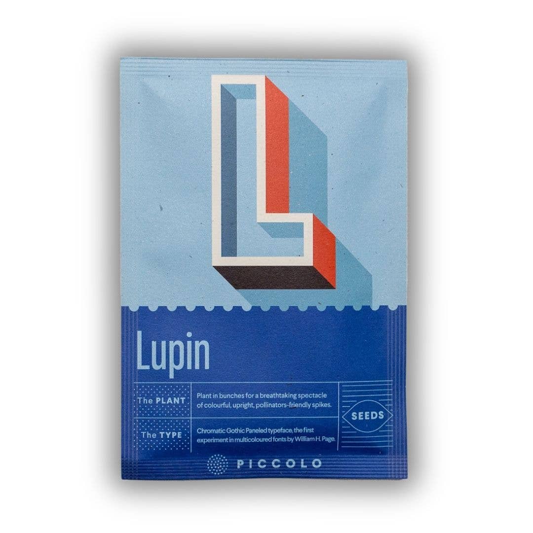L - Lupine  Piccolo Seeds