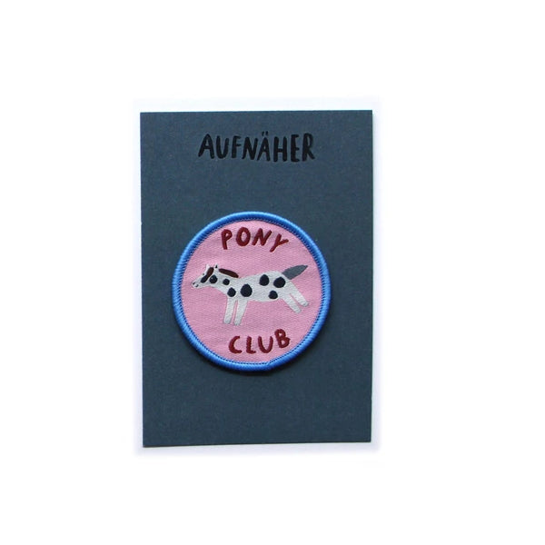 Aufnäher 'Pony Club' von GretasSchwester