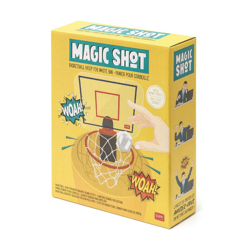 Legami Basketballkorb mit Sound für Abfallbehälter 'Magic Shot'