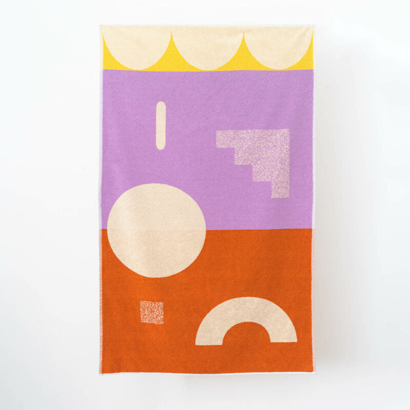 Badetuch 'Blocks 165x100'  nicenicenice