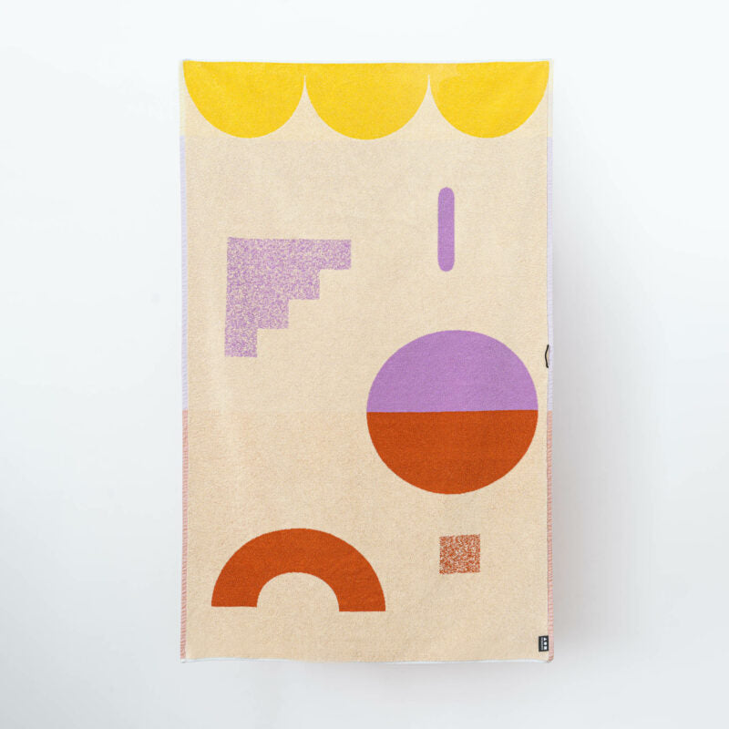 Badetuch 'Blocks 165x100'  nicenicenice