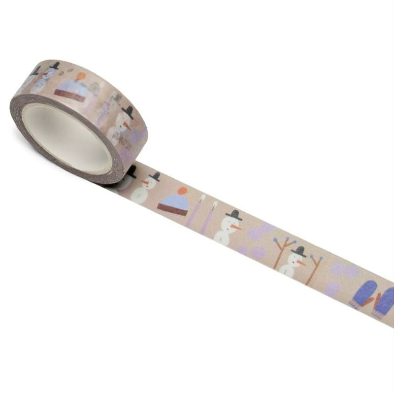 Nuukk Washi Tape 'Schneemann'