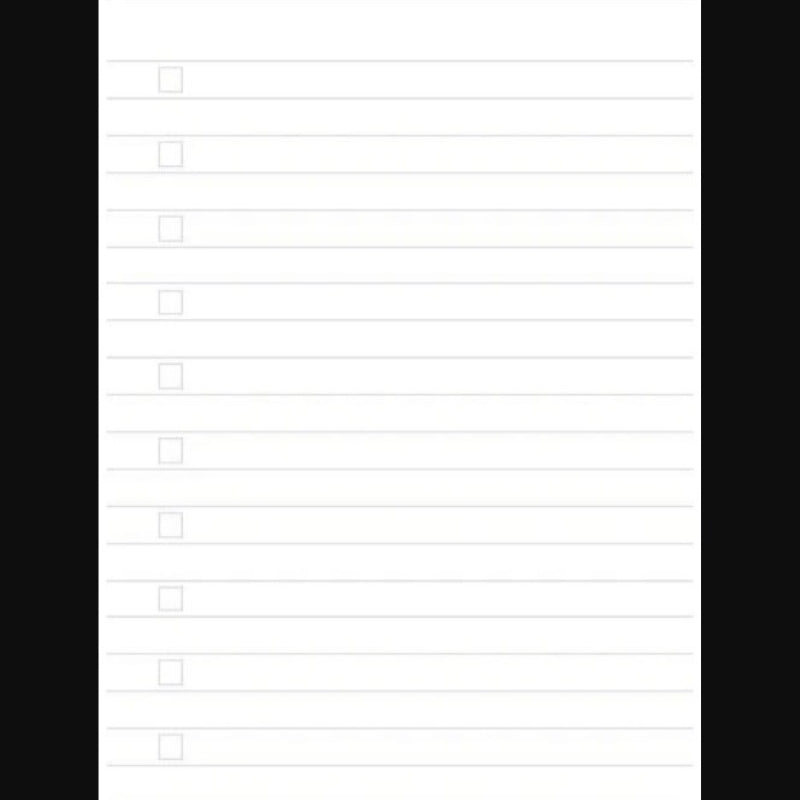 A-Journal Notizblock 'Listbloc Notepad'