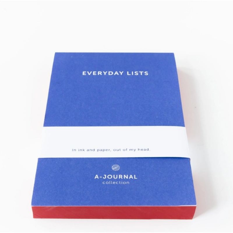 A-Journal Notizblock 'Listbloc blau'