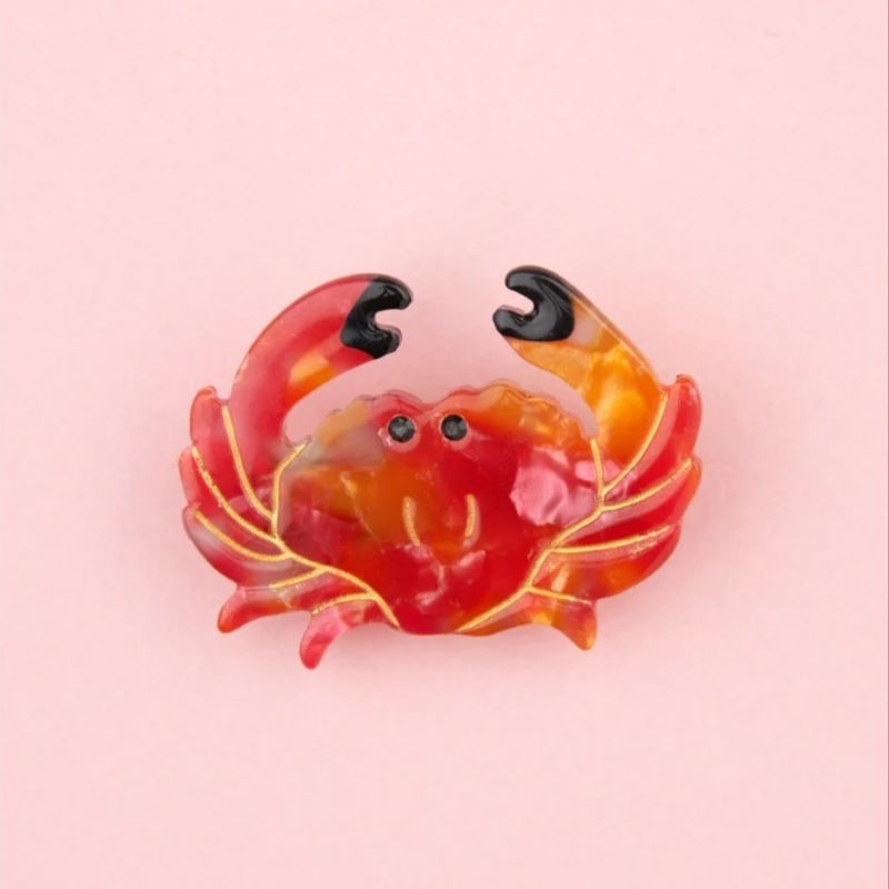 Coucou Suzette Haarclip 'Crab'