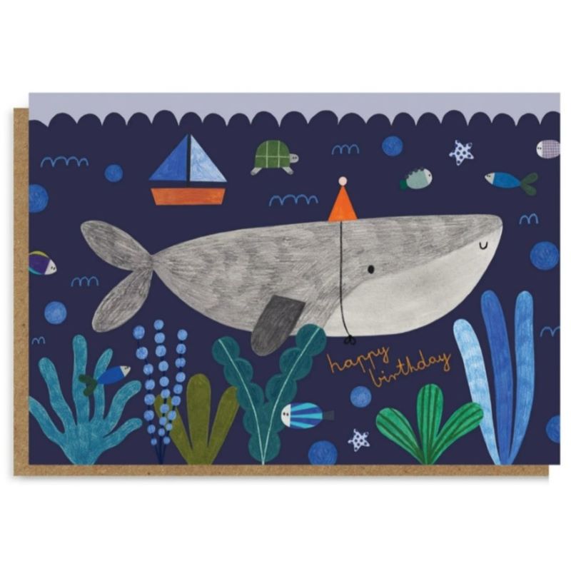 Daria Solak Klappkarte 'Underwater Birthday'
