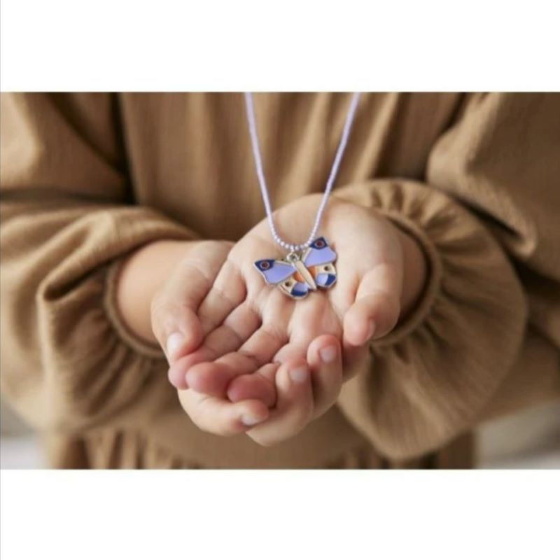 Global Affairs Kinderkette 'Schmetterling Lila'