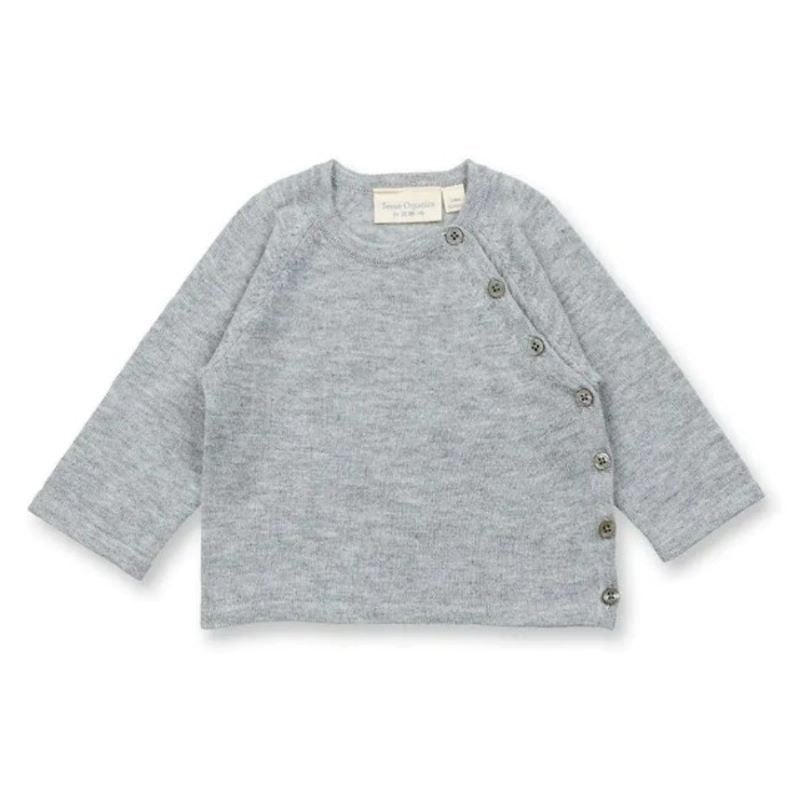 Sense Organics Baby Strickjacke aus Merinowolle 'Picasso' (verschiedene Farben)
