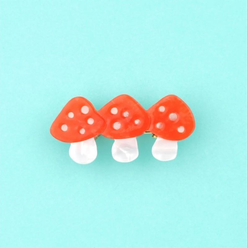Coucou Suzette Haarclip 'Mushroom'