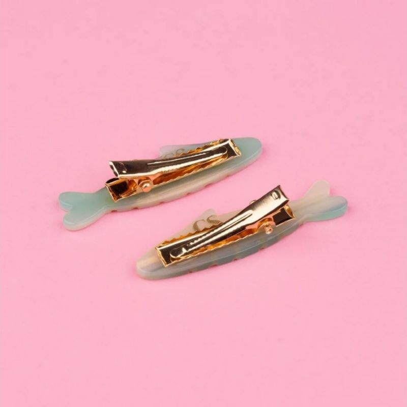 Coucou Suzette Haarclip 'Sardinen' (2er Set)