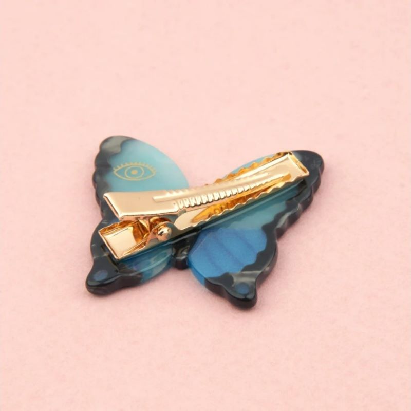 Coucou Suzette Haarclip 'Blue Butterfly'