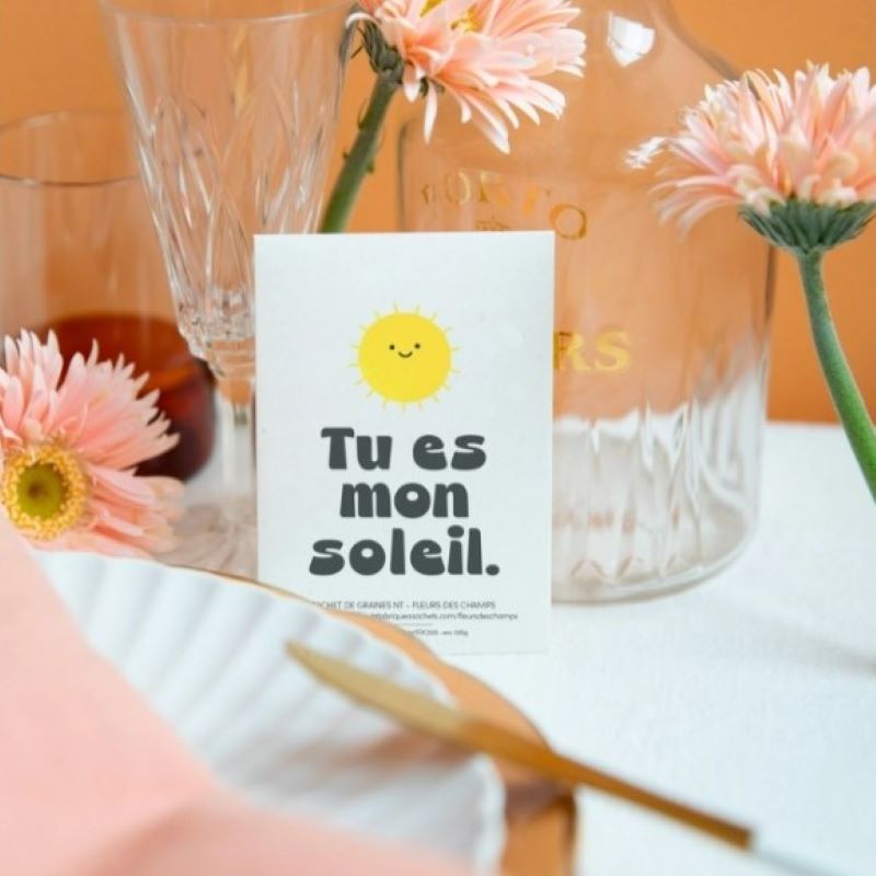 La Fabrique à Sachets Blumensamen 'Du bist meine Sonne'