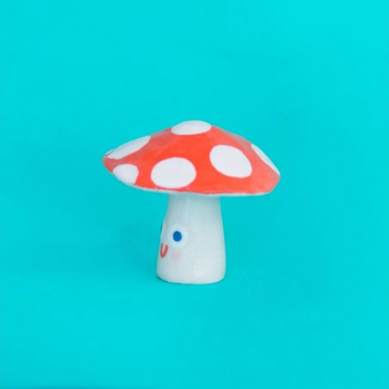 Ana Seixas Keramik Skulptur 'Mini Mushrooms'