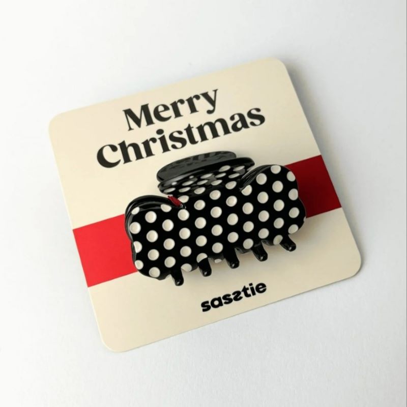 Sasstie Haarklammer 'Christmas Muse Minnie'